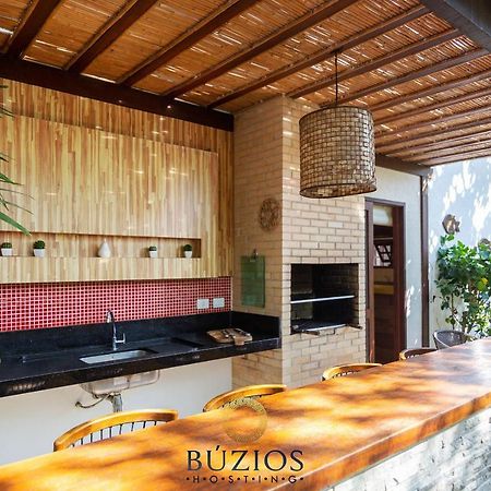 Casa completa! 4 suítes com ar, área gourmet com cervejeira privativa, wi fi 200mb Búzios Exterior foto