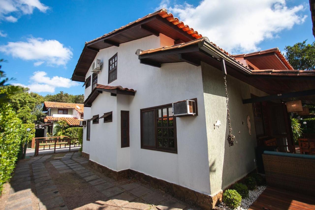Casa completa! 4 suítes com ar, área gourmet com cervejeira privativa, wi fi 200mb Búzios Exterior foto